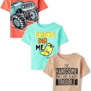 Children's Place, 3 Pack, NWT, 12-18M, Short Sleeve Graphic T-shirts